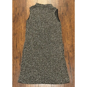 VTG Micia of Rome for Robert Peters Mod Dress Sleeveless Mock Neck - Women's M